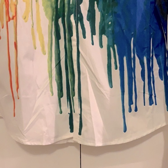 COPY - Men’s dripping paint shirt sz xxl by No. ID - Picture 4 of 7